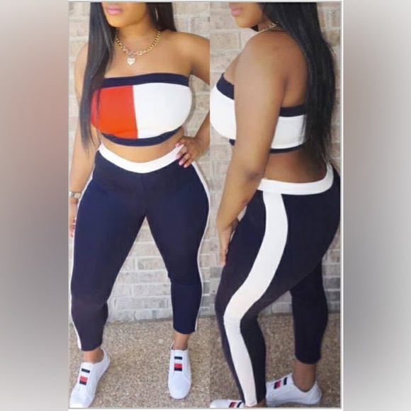 Pants - 2pc Capri Set